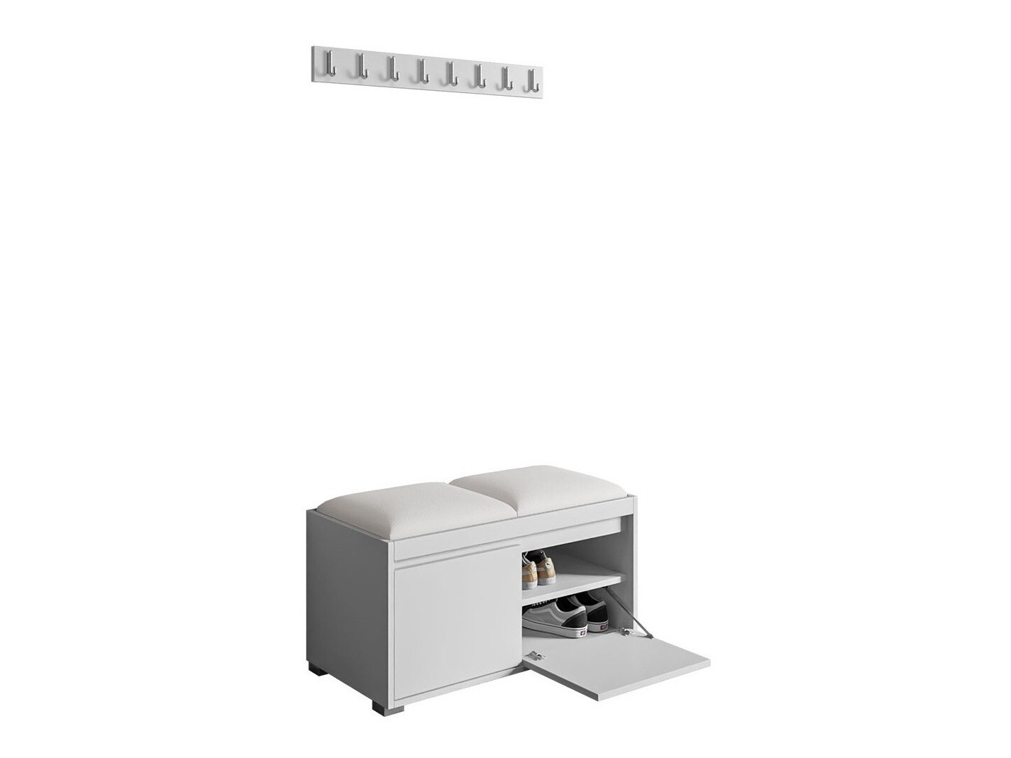 Esikukomplekt Comfivo 386 (Valge + Soft 017)