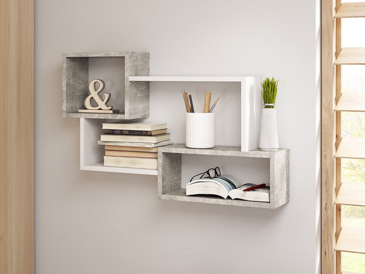 Seinariiul Sarasota 106 (Betoon + Valge)