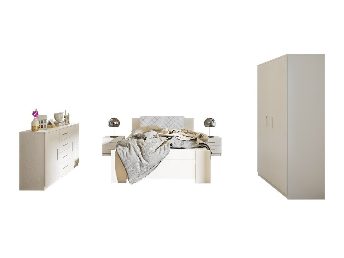 Magamistoakomplekt Catromi 122 (Valge + Soft Pik 017)