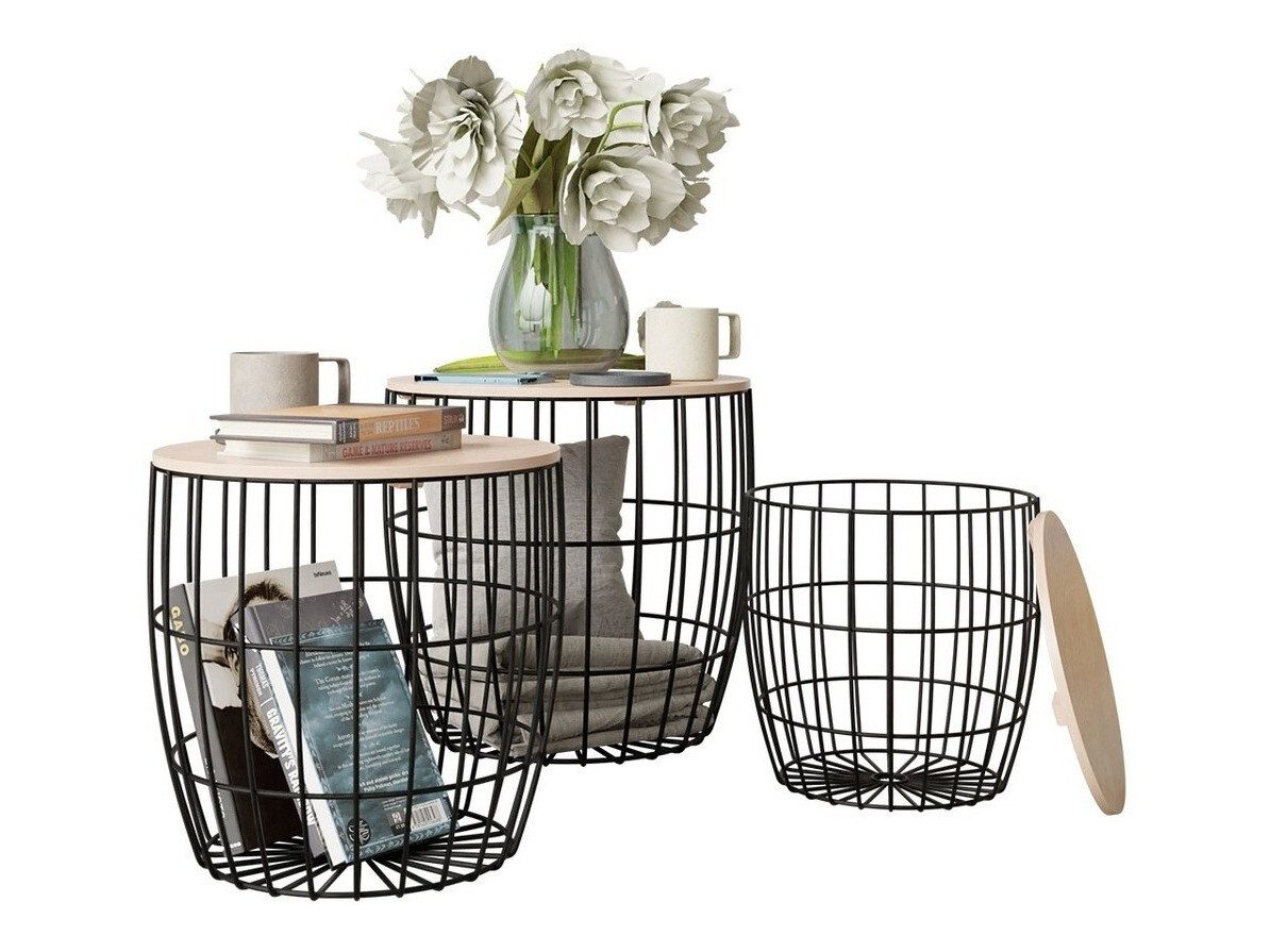 Kõrvallaudade komplekt Aedifis (Must + Ere puit)