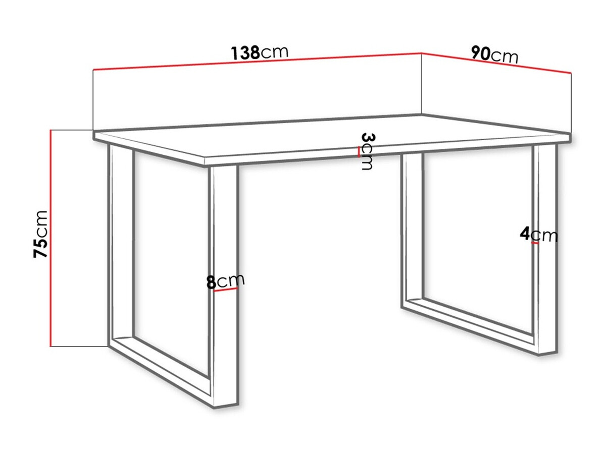Laud Tucson 137 (Valge + Must)