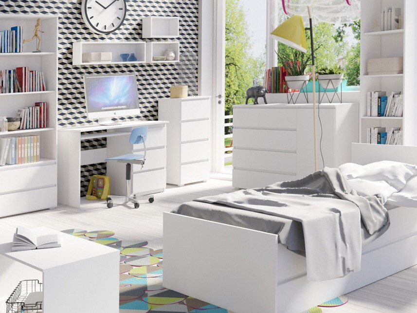 Riiul Cirdora 100 (Valge)