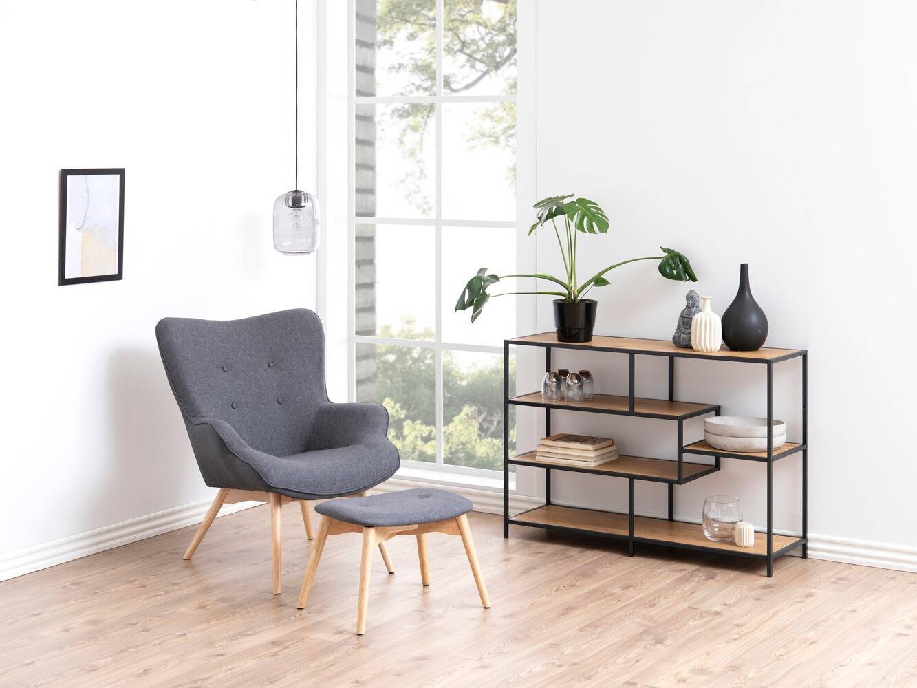 Riiul Norsica Sevferi 102 (Wild Oak + Must)