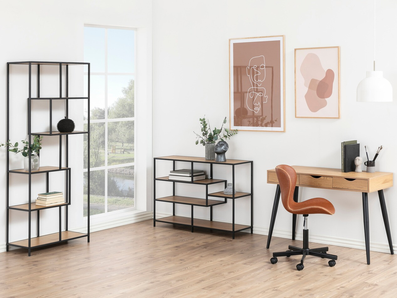 Riiul Norsica Sevferi 102 (Wild Oak + Must)