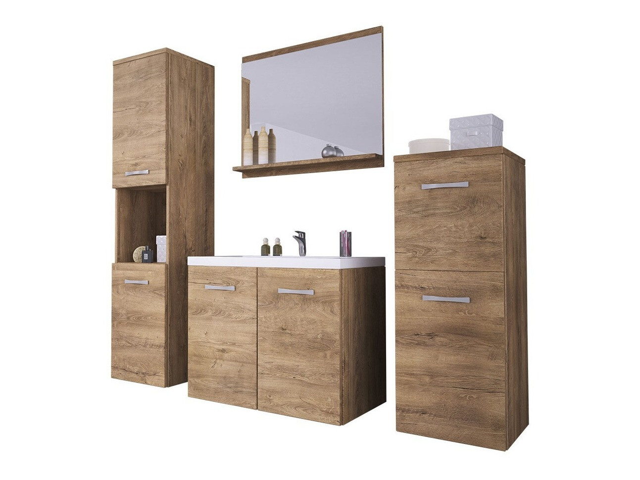 Vannitoakomplekt Sarasota 108 (Lefkas tamm)