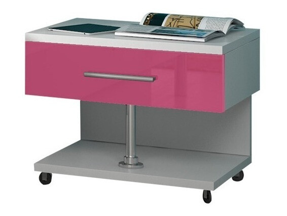 Lastetoa komplekt Campus (Läikiv valge + Läikiv roosa)