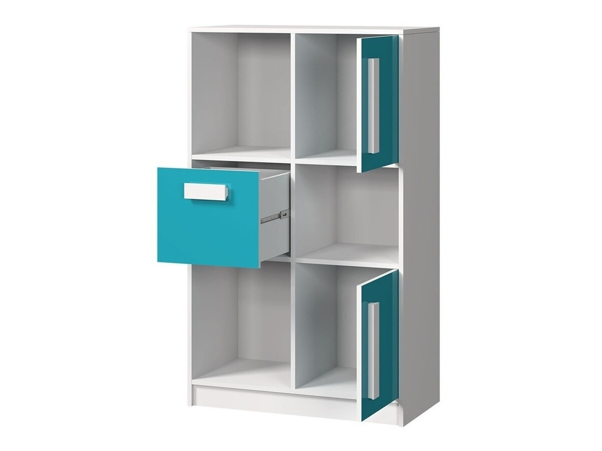 Lastetoa komplekt Merevari 108 (Valge + Läikiv valge + Hall)