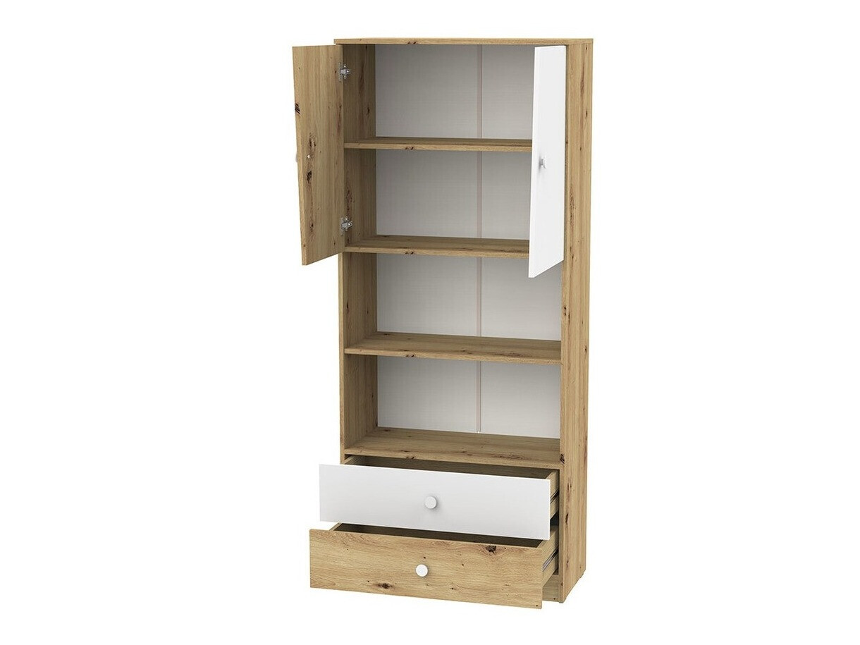 Mööblikomplekt Almira 114 (Artisan tamm + Valge)