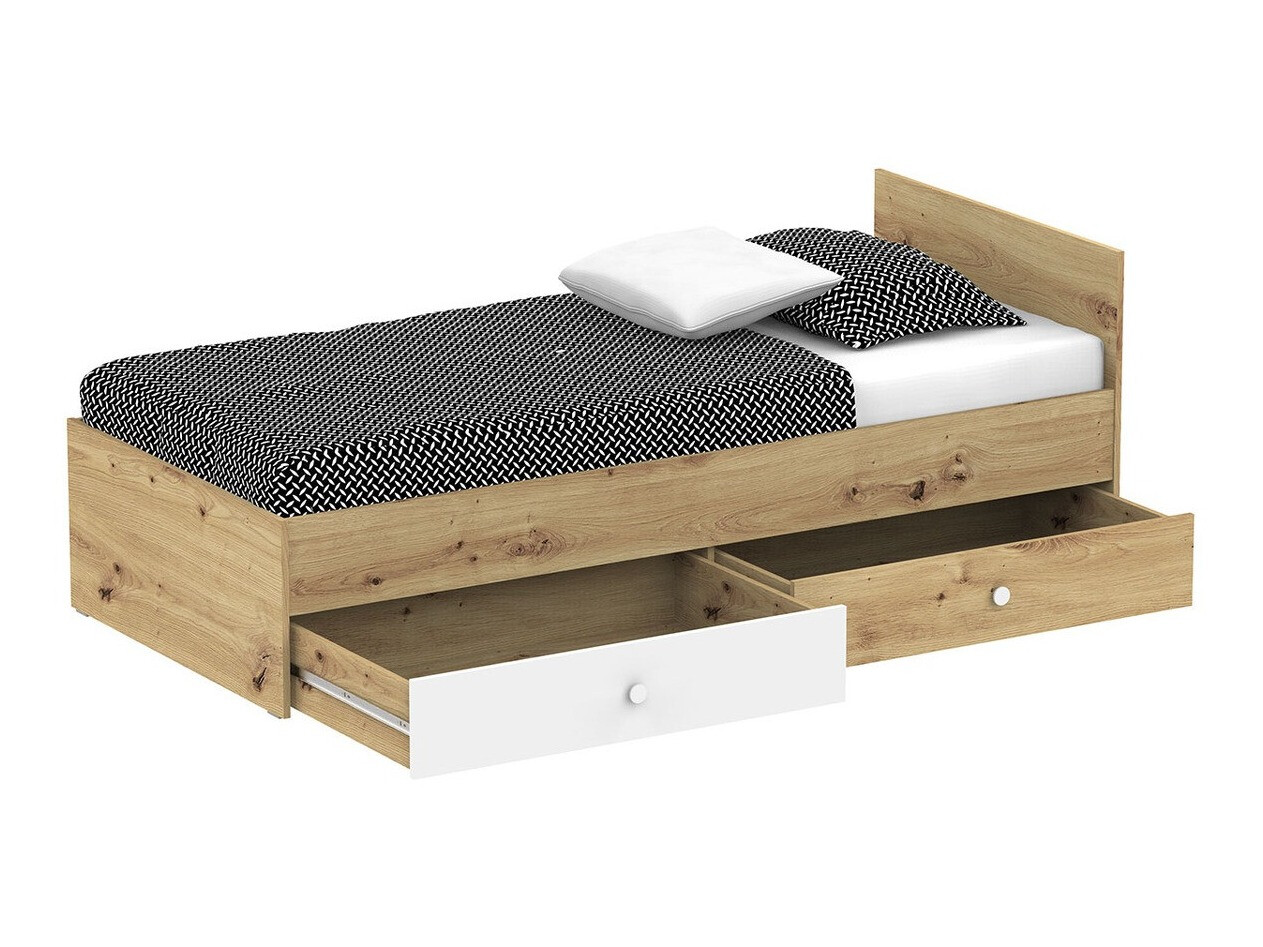 Mööblikomplekt Almira 114 (Artisan tamm + Valge)