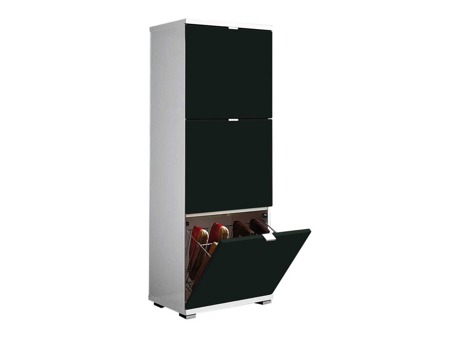 Kingariiul Veltena 106 (Läikiv valge + Must)