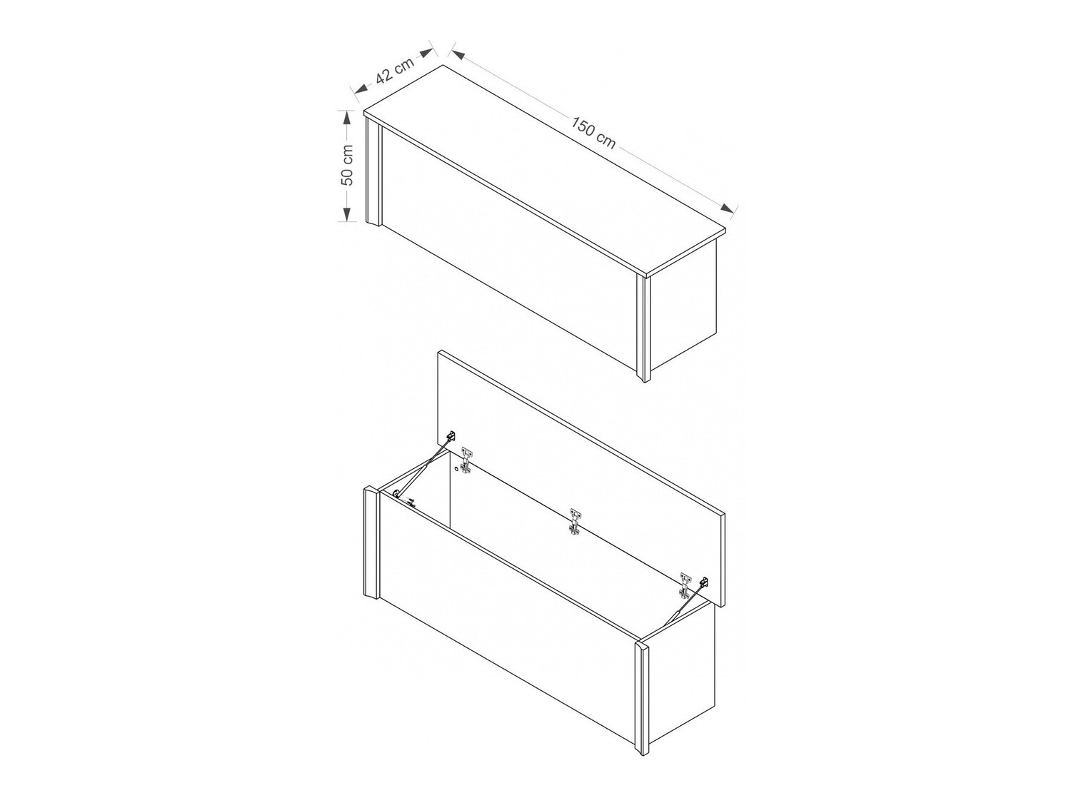 Hoiukast Elialo 116 (Tume Sonoma tamm)