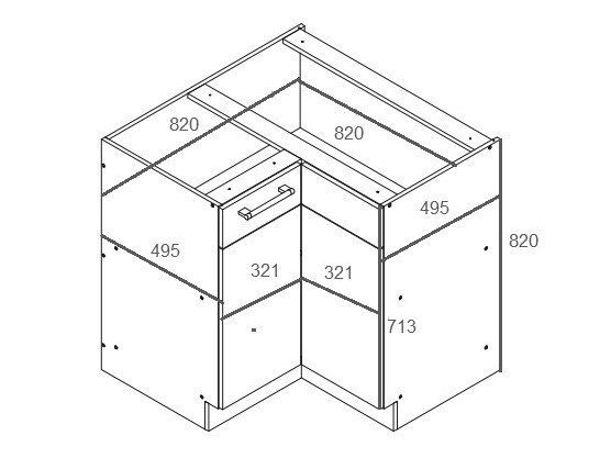 Moodul nurgakapp Mode Light 118