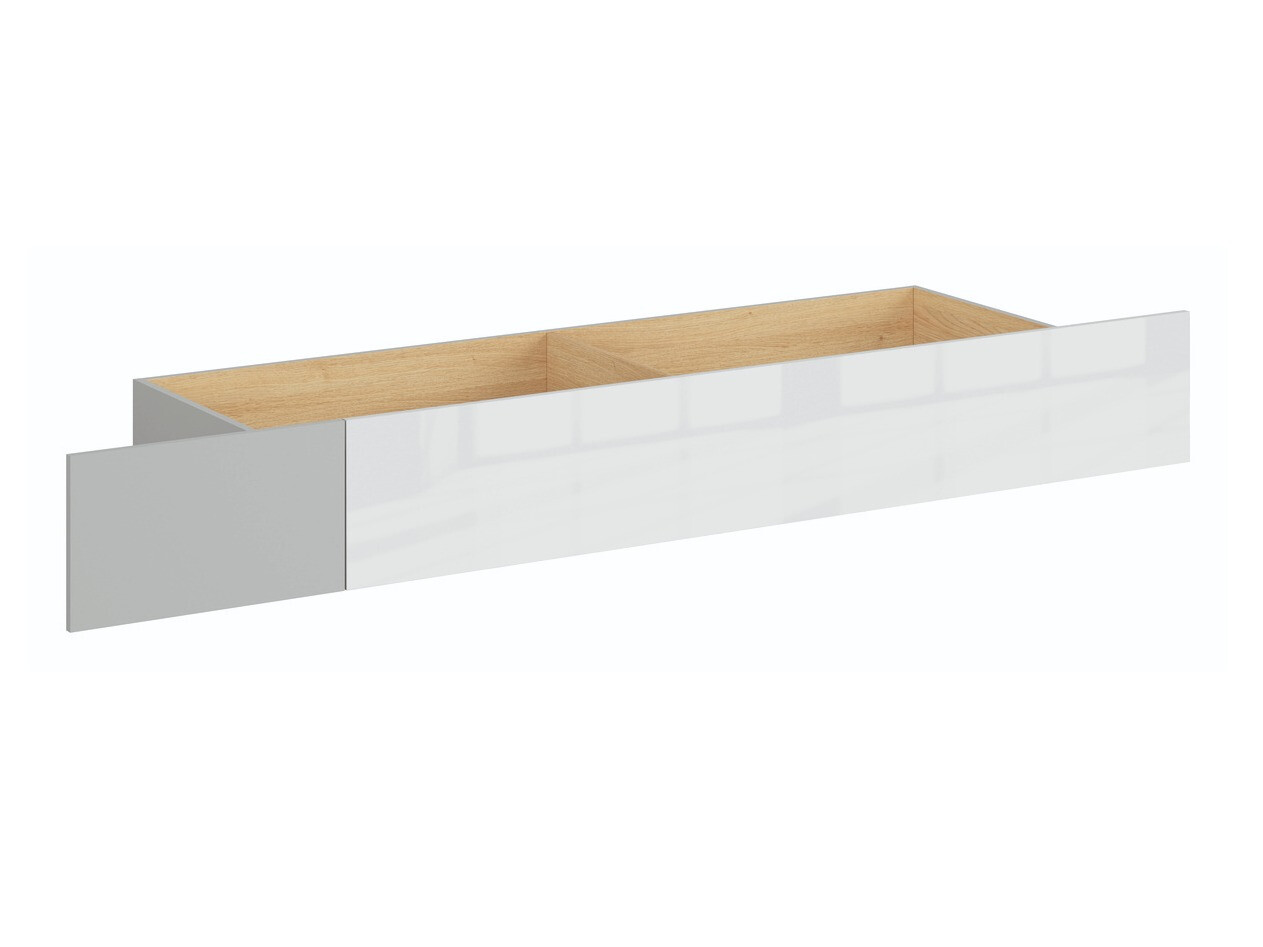 Voodipesukast Nuevaru 105 (Läikiv valge)