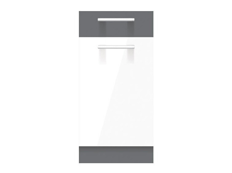 Sahtli ja ustega moodulkapp Mode White 117