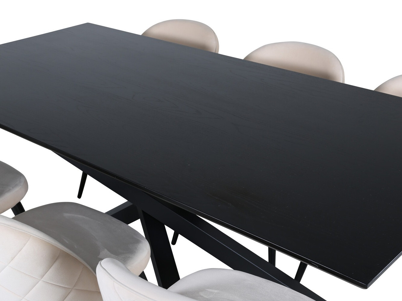 Söögitoakomplekt Dallas 2693 (Koor + Must)