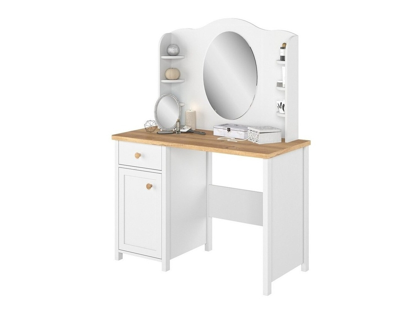 Peegel Romelbo 137 (Valge)