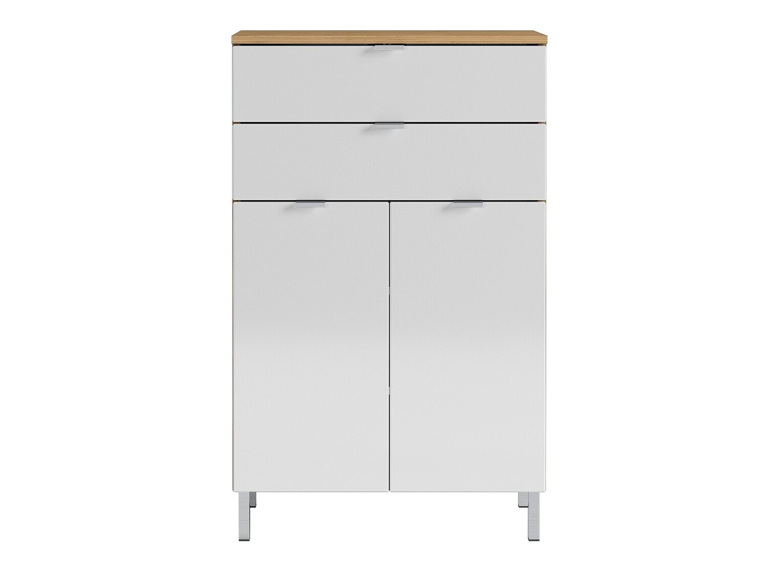 Vannitoa põrandakapp Lomcamo 102 (Läikiv valge + Grandson tamm)