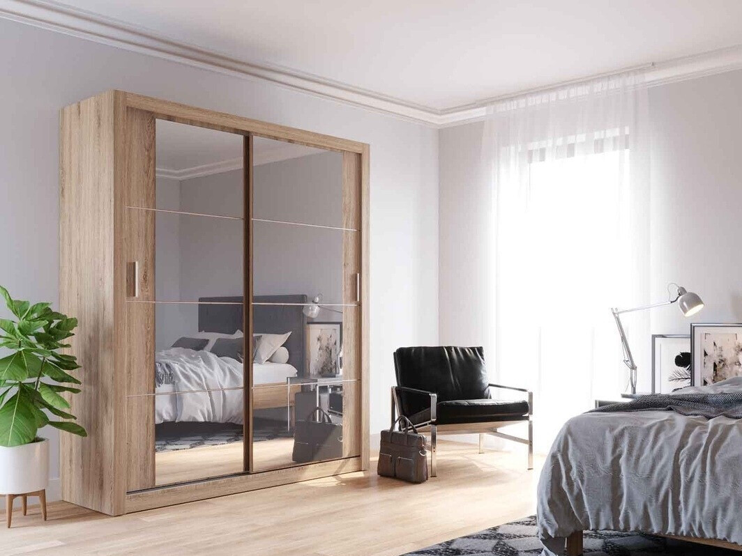 Riidekapp Fresno 102 (Hele tamm)