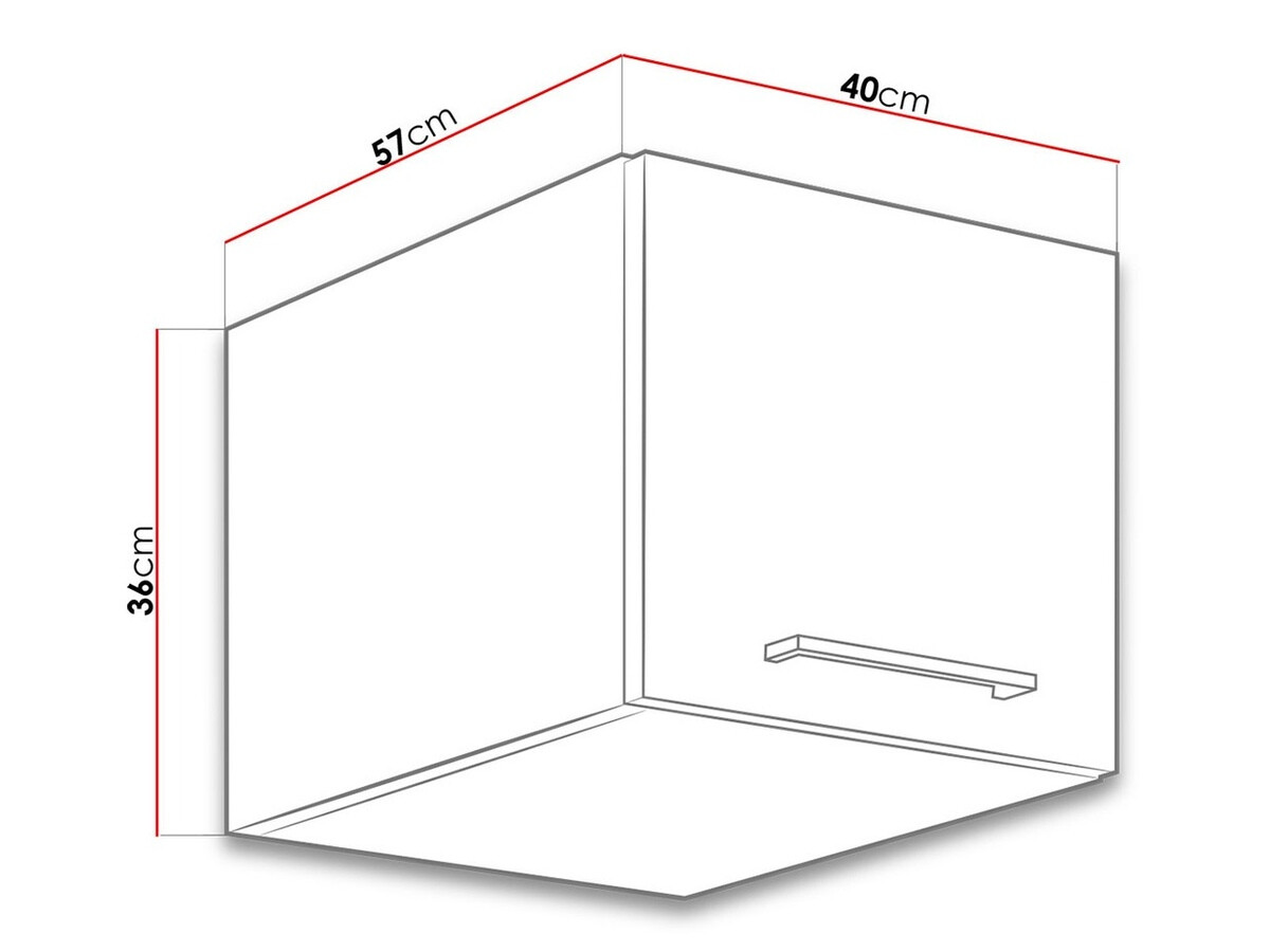 Moodul seinakapp Wood White 130