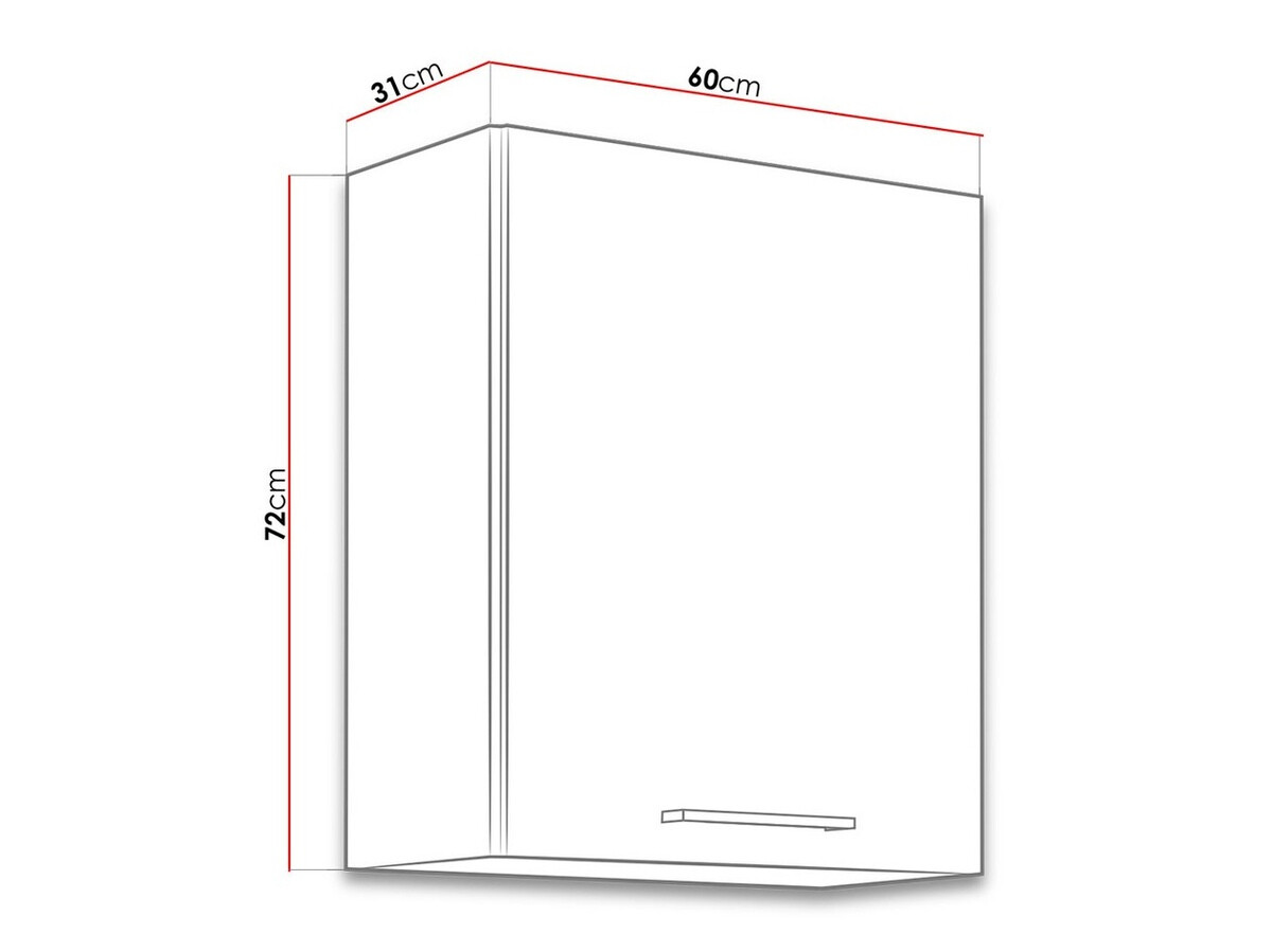 Moodul seinakapp Wood White 112