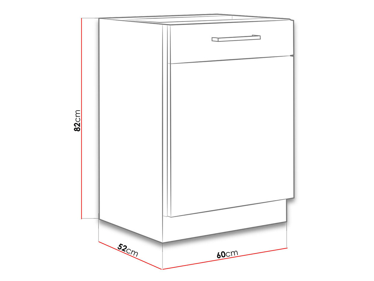 Ustega moodulkapp Wood Grey 116