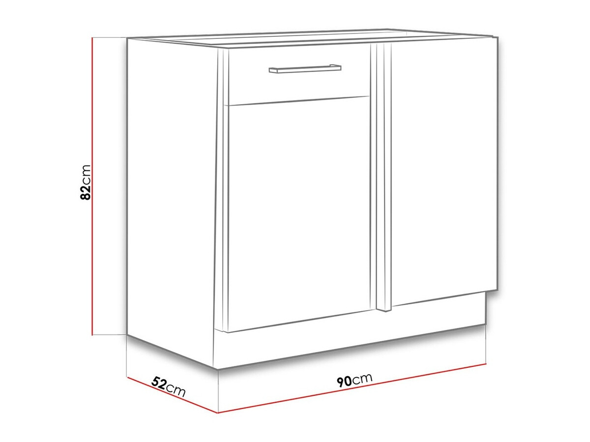 Ustega moodulkapp Wood White 103