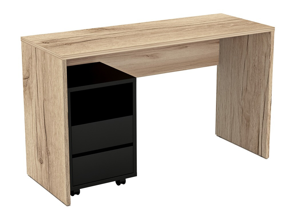 Kirjutuslaud Austin 347 (Hele tamm + Must)