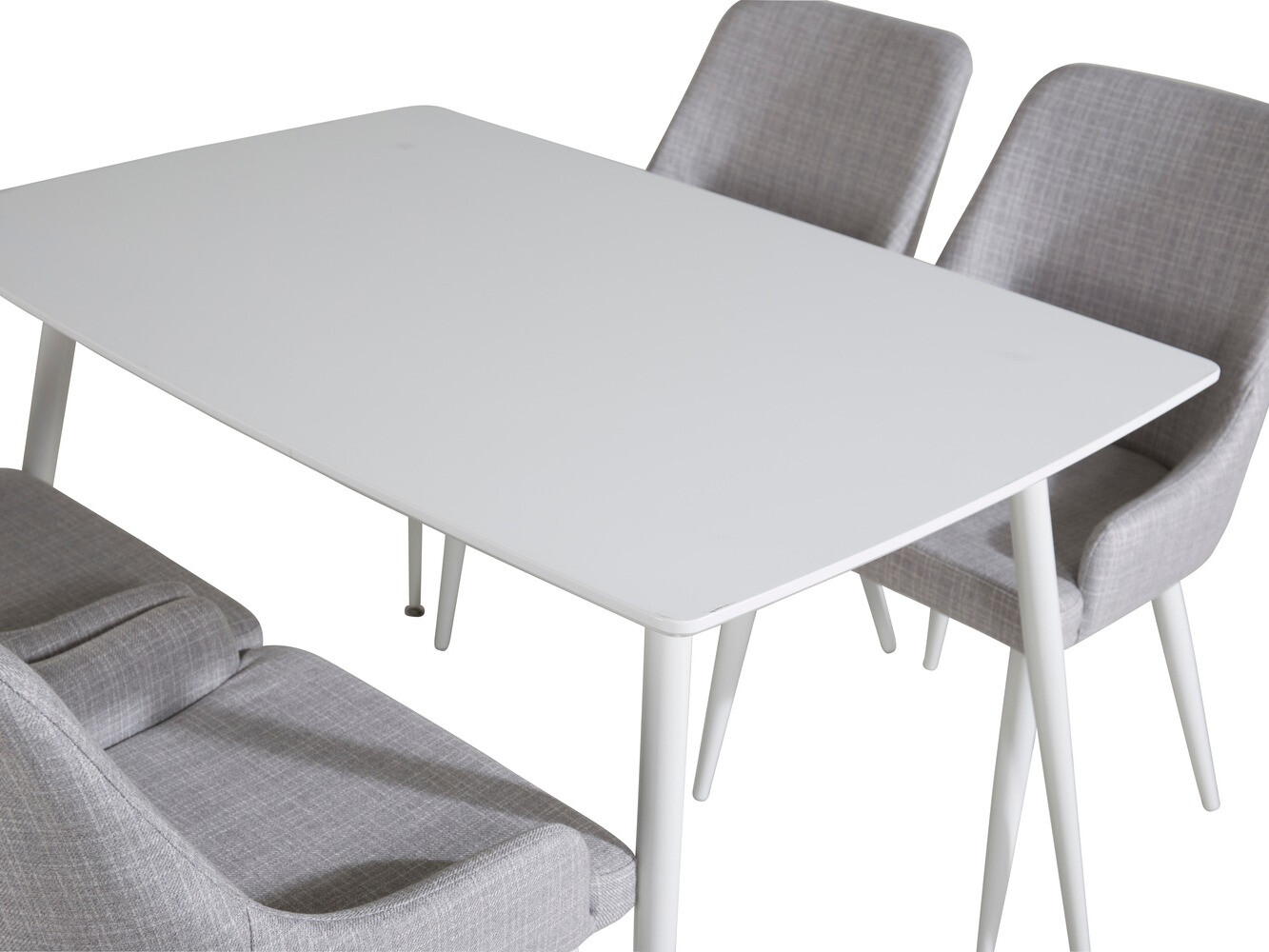 Söögitoakomplekt Dallas 1895 (Valge + Helehall)