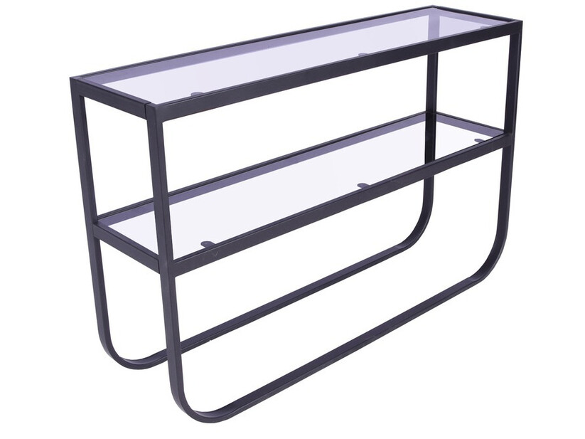 Konsoollaud Dallas 218 (Must)