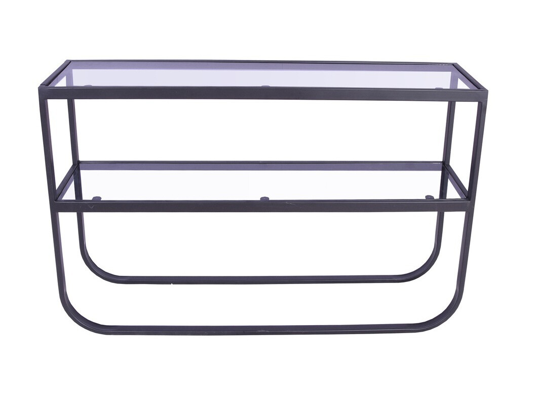 Konsoollaud Dallas 218 (Must)