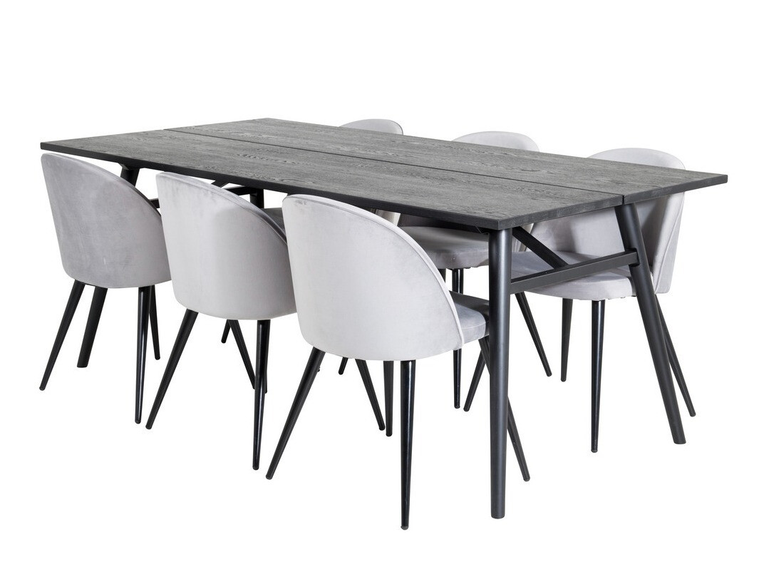 Söögitoakomplekt Dallas 1676 (Hall + Must)