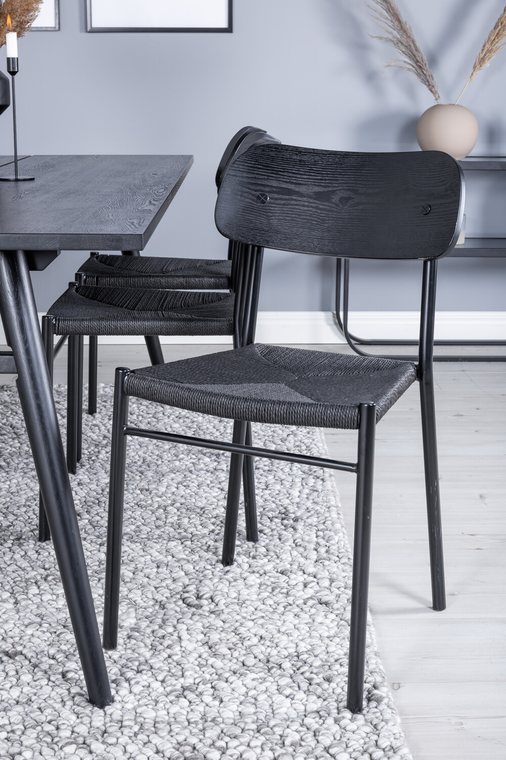 Söögitoakomplekt Dallas 1785 (Must)