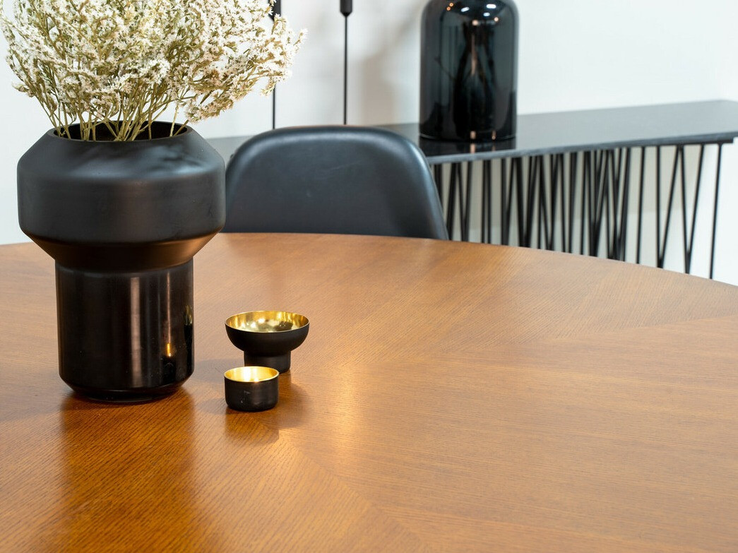 Söögitoakomplekt Dallas 309 (Must)