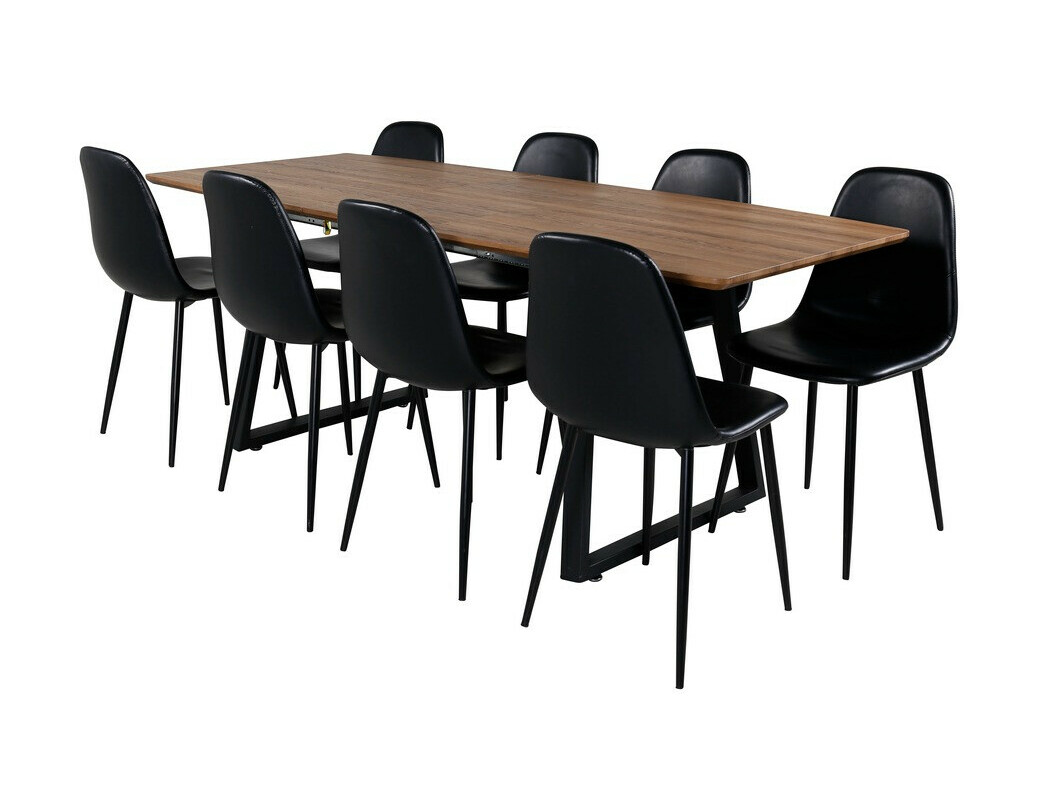 Söögitoakomplekt Dallas 331 (Must)