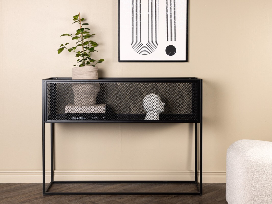 Konsoollaud Dallas 3185 (Must)