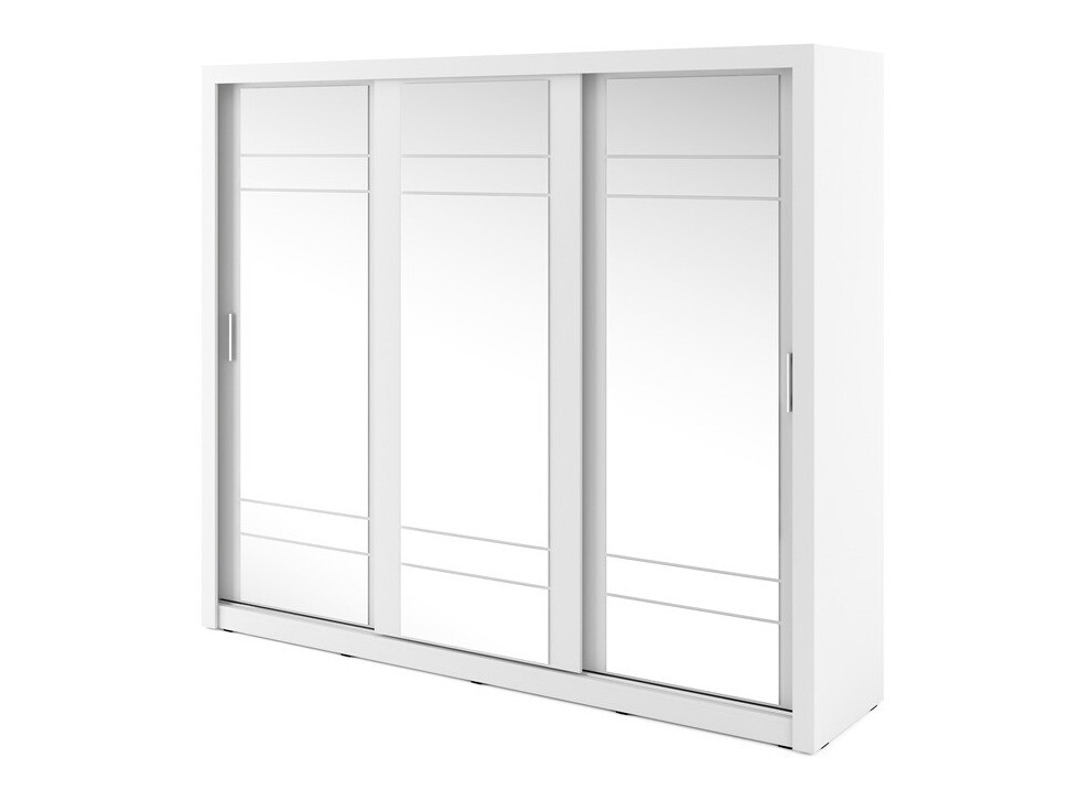 Riidekapp Fresno 101 (Valge)