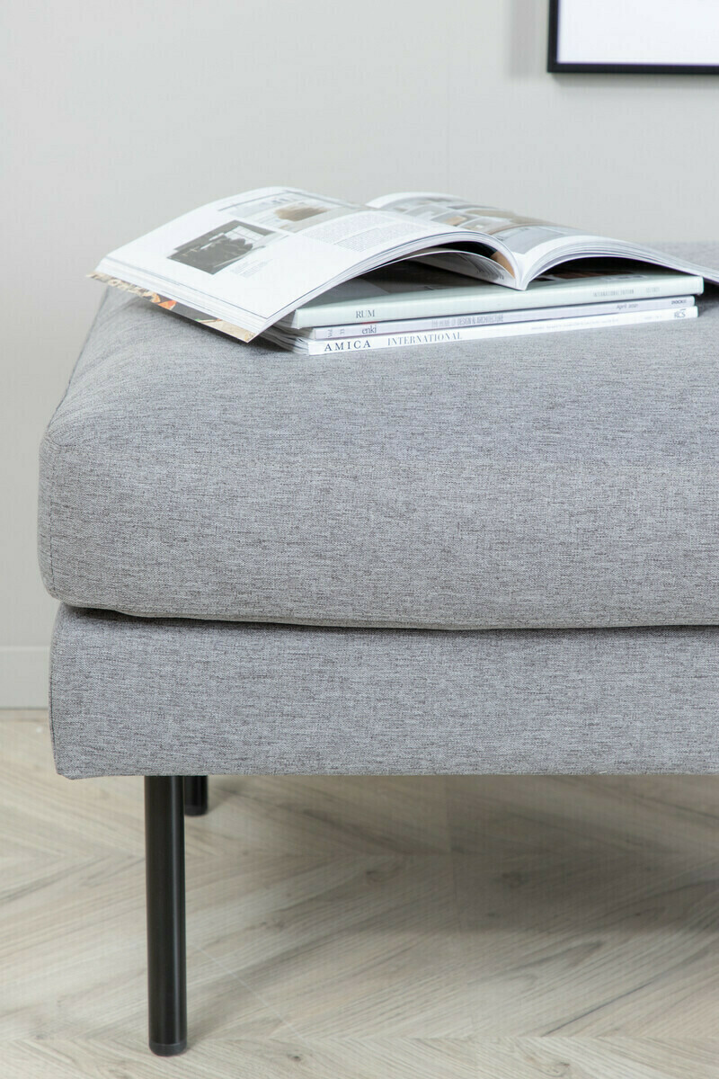 Pehme mööbli komplekt Fercame 105 (Must + Hall)