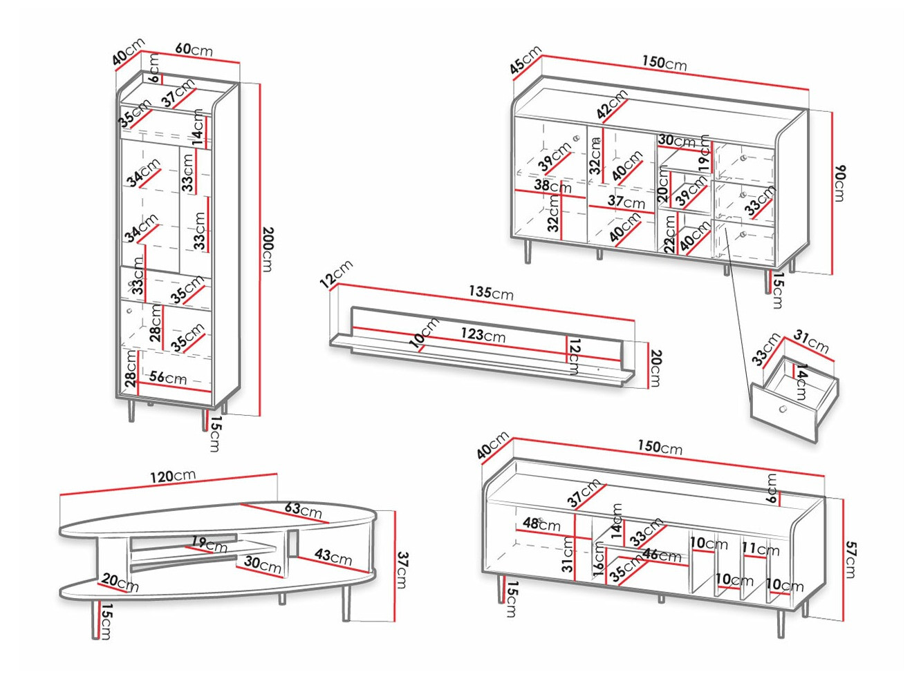 Elutoa komplekt Ferenou 113
