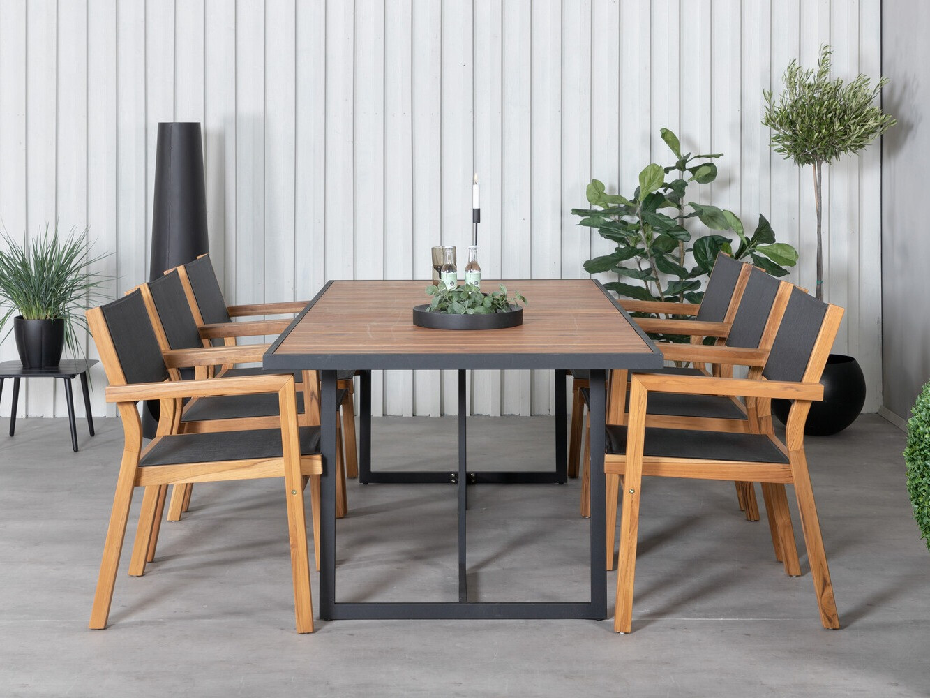 Laua ja toolide komplekt Dallas 2919