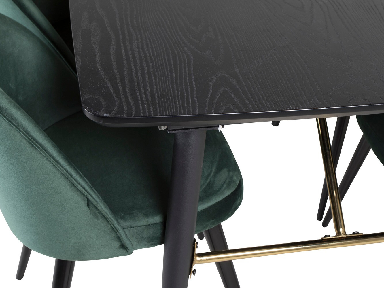 Söögitoakomplekt Dallas 1449 (Roheline + Must)