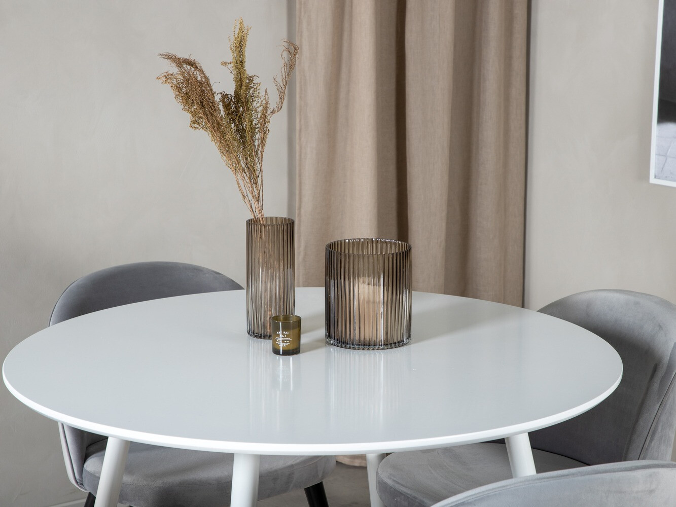 Söögitoakomplekt Dallas 1536 (Helehall + Must)