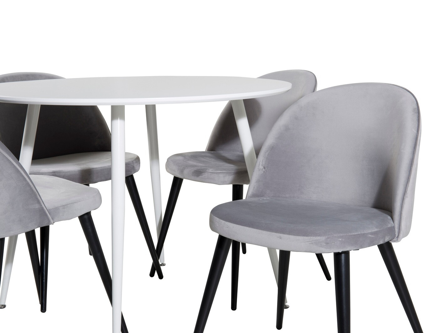 Söögitoakomplekt Dallas 1536 (Helehall + Must)