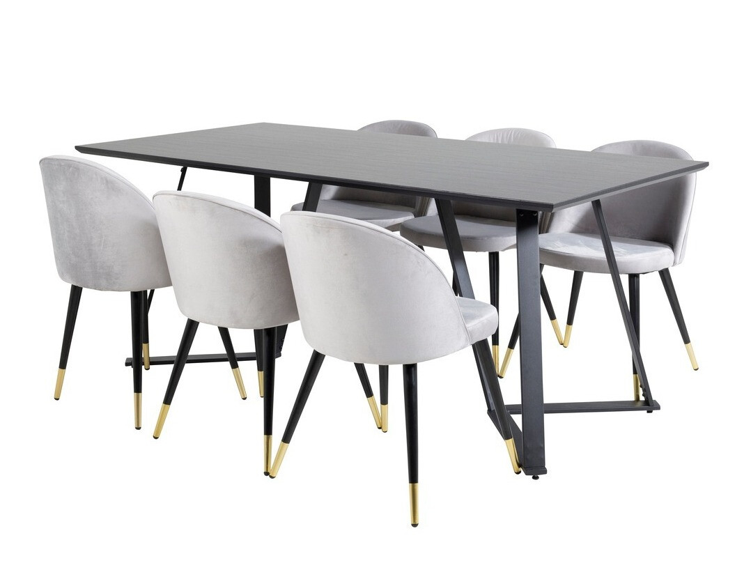 Söögitoakomplekt Dallas 1583 (Hall + Must)