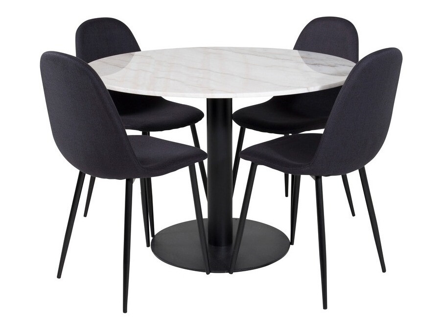 Söögitoakomplekt Dallas 1613 (Must)