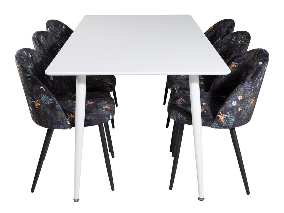 Söögitoakomplekt Dallas 1624 (Lilleline muster)