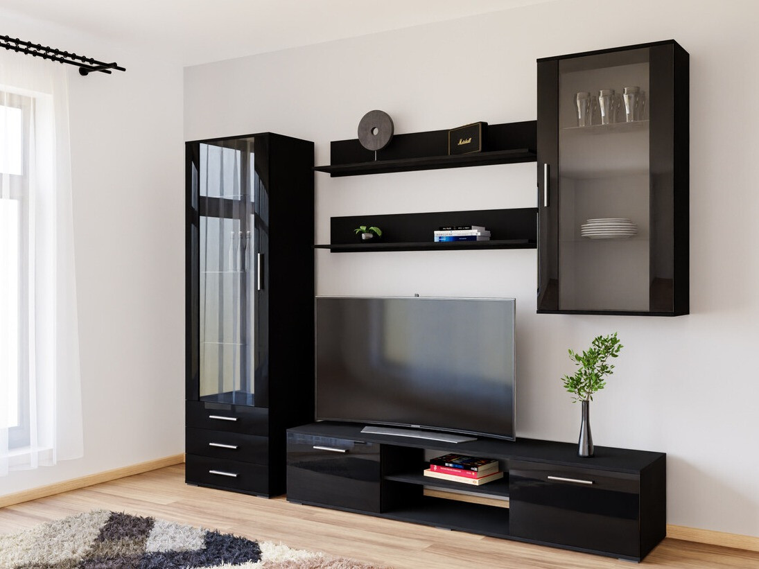 Elutoa komplekt Tornola 114 (Must + Läikiv must)