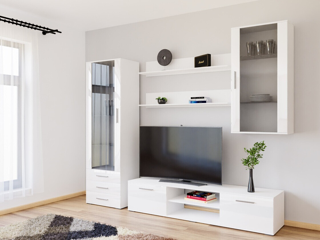 Elutoa komplekt Tornola 114 (Valge + Läikiv valge)