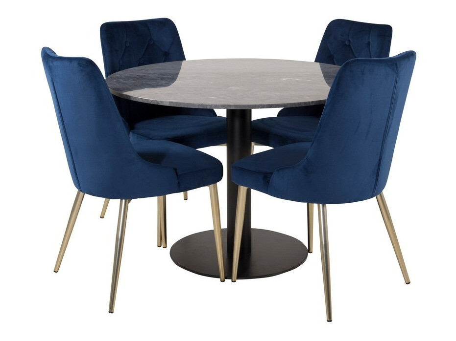 Söögitoakomplekt Dallas 1627 (Sinine)