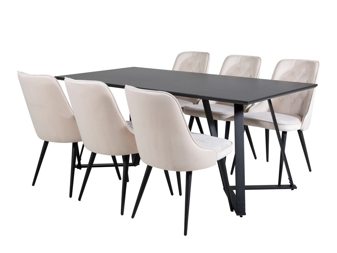 Söögitoakomplekt Dallas 1628 (Beež)