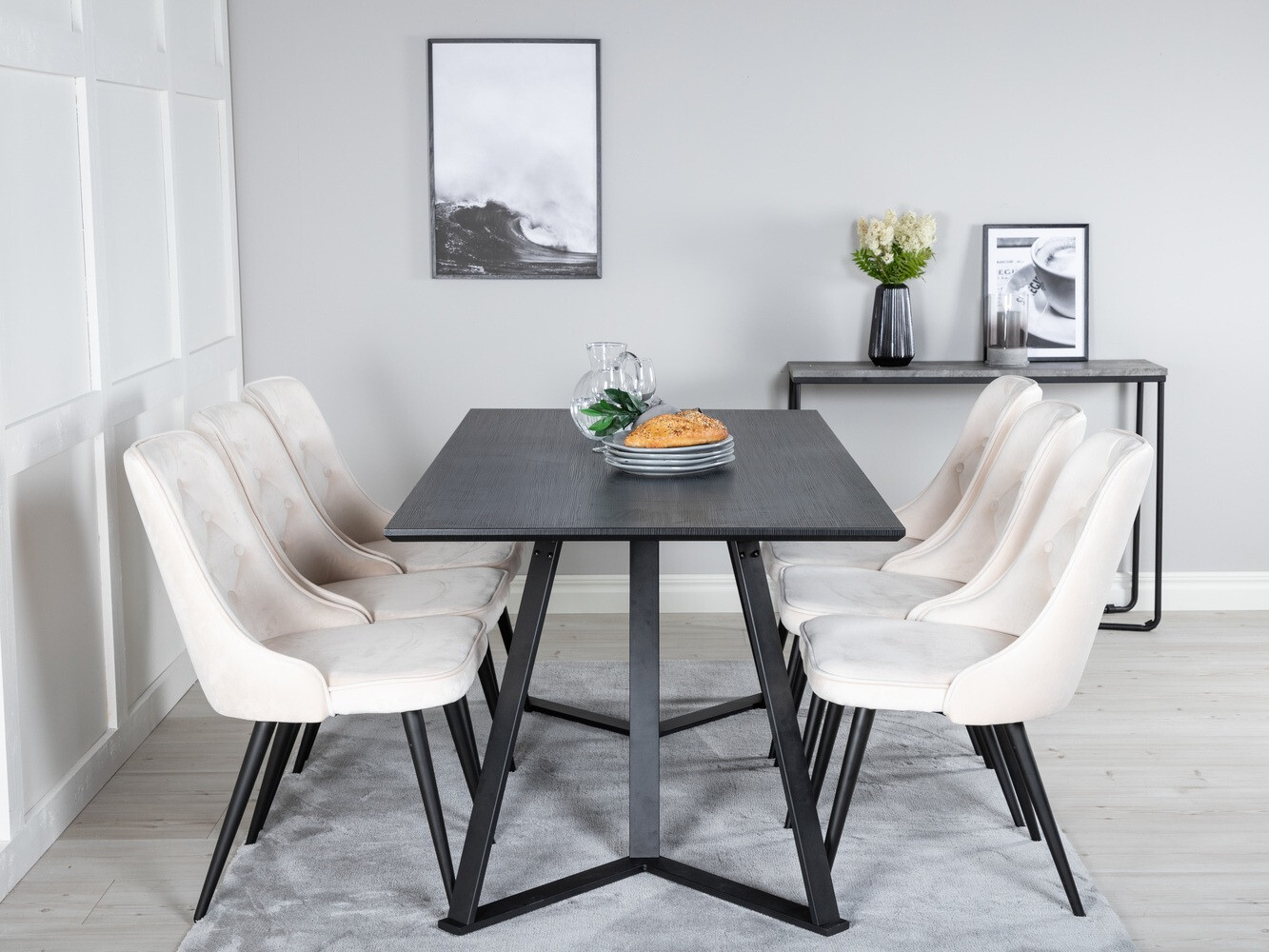 Söögitoakomplekt Dallas 1628 (Beež)